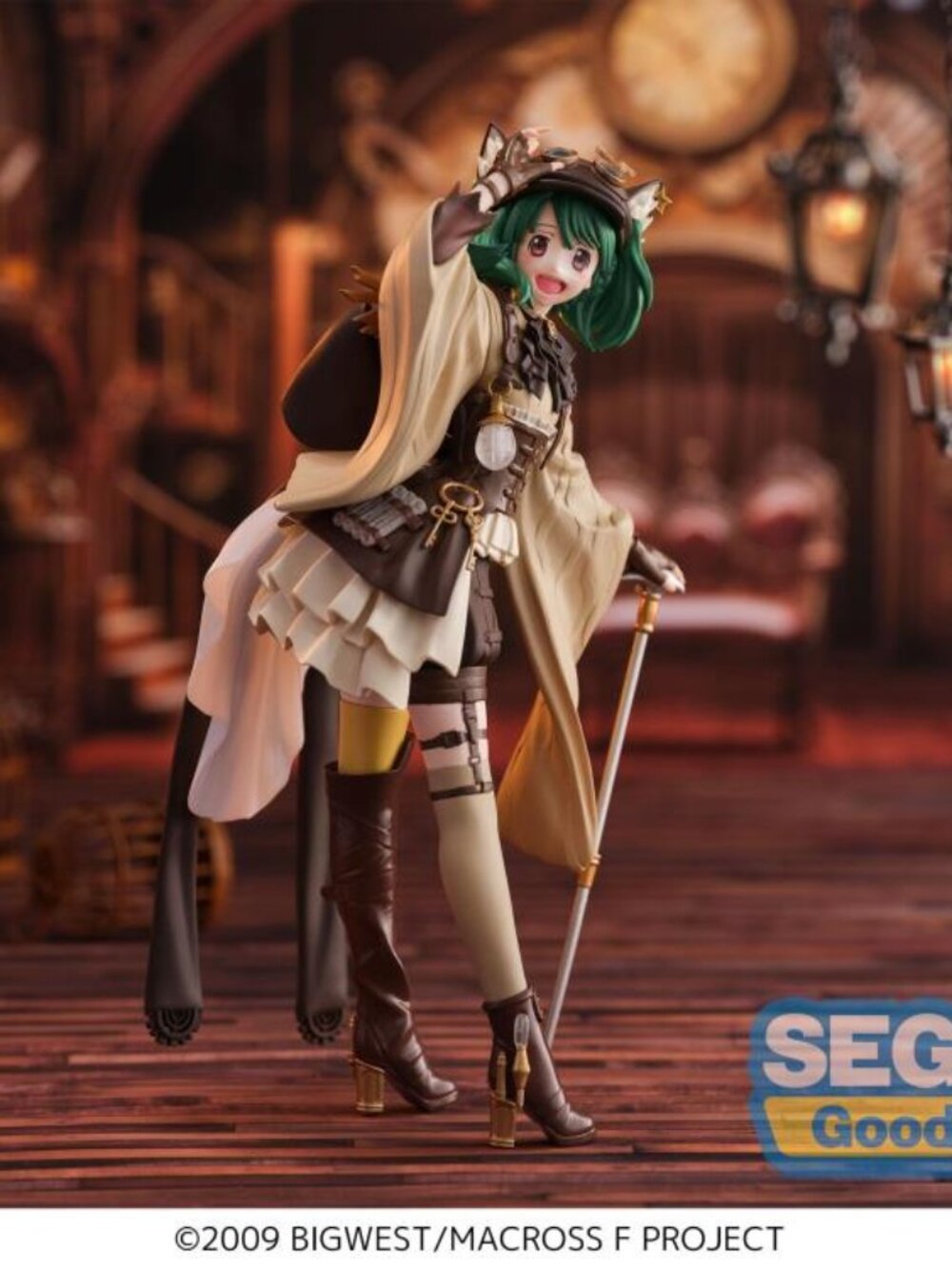 Sega Macross Frontier FiGURiZM Ranka Lee Figure Oshare Macross Revolution 17cm